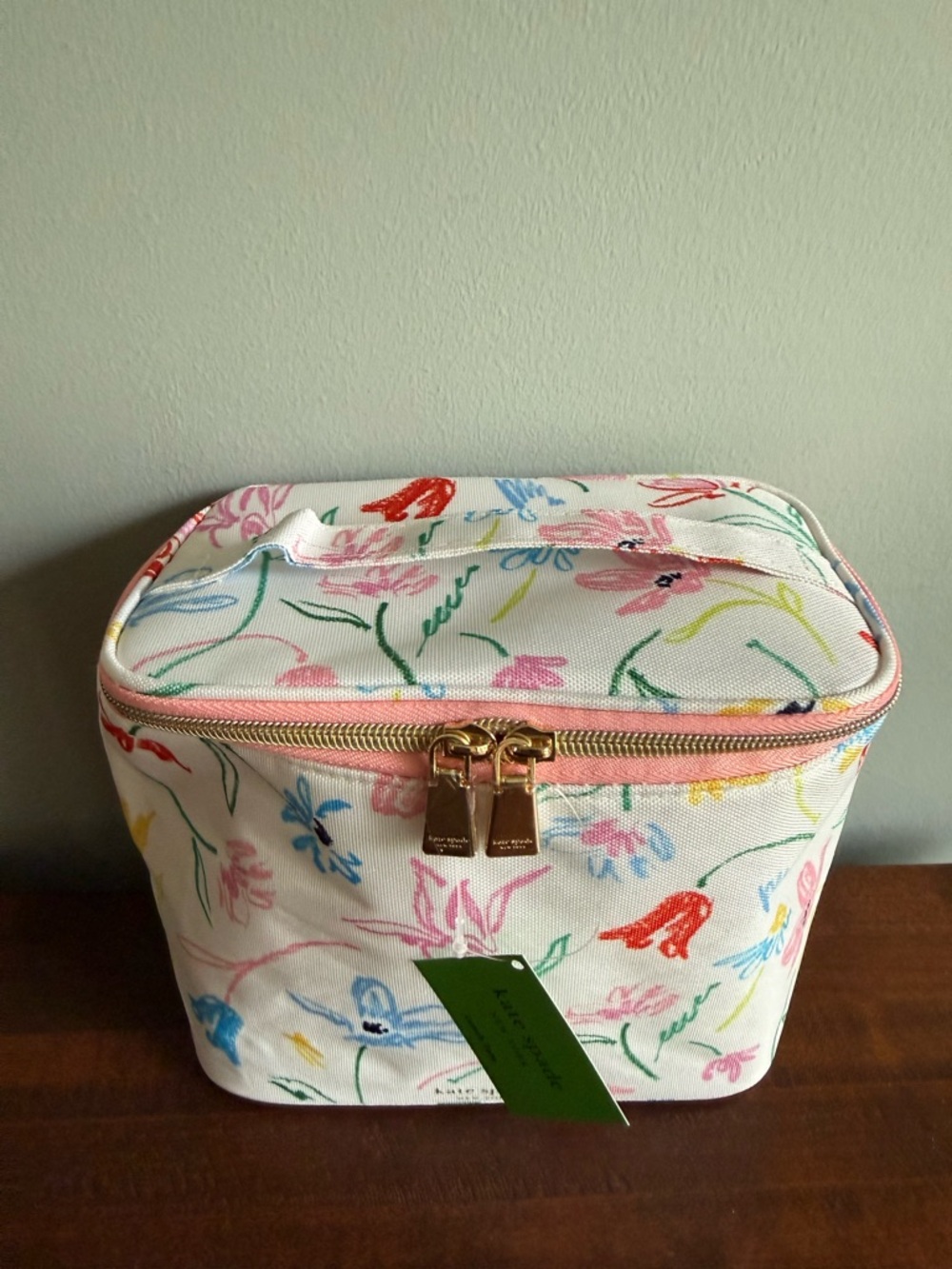 KATE SPADE Insulated Lunch Tote Joyful Garden - Picture 8 of 10
